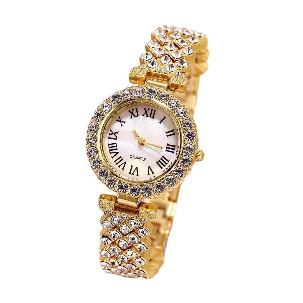 Luxury Diamond Women's Watch - Rhinestone Quartz Bracelet Timepiece - Buy Center
