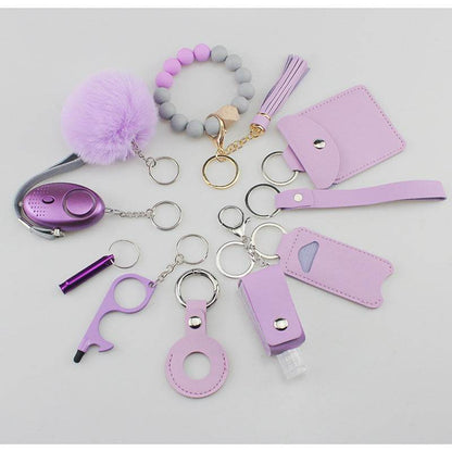 Colorful DIY Self-defense Keychain Set - Stylish, Portable Safety Tools - Buy Center