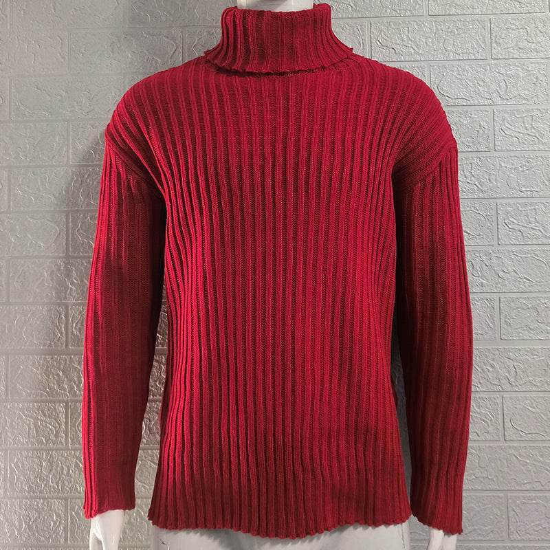 Buycenter Men's Slim Fit Knit Sweater - Stylish Autumn & Winter Top - Buy Center