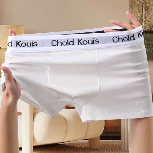 Breathable Men's Boxers - Seamless Comfort in Trendy Solid Colors - Buy Center