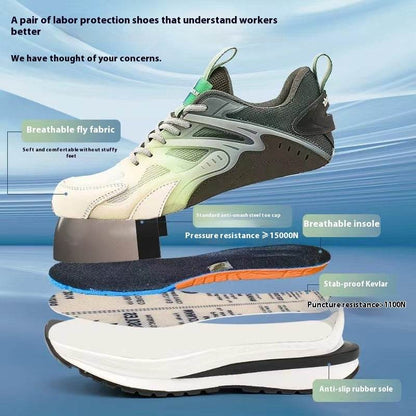 Buy Center Lightweight Protective Shoes - Anti-Smashing, Non-Slip Design - Buy Center