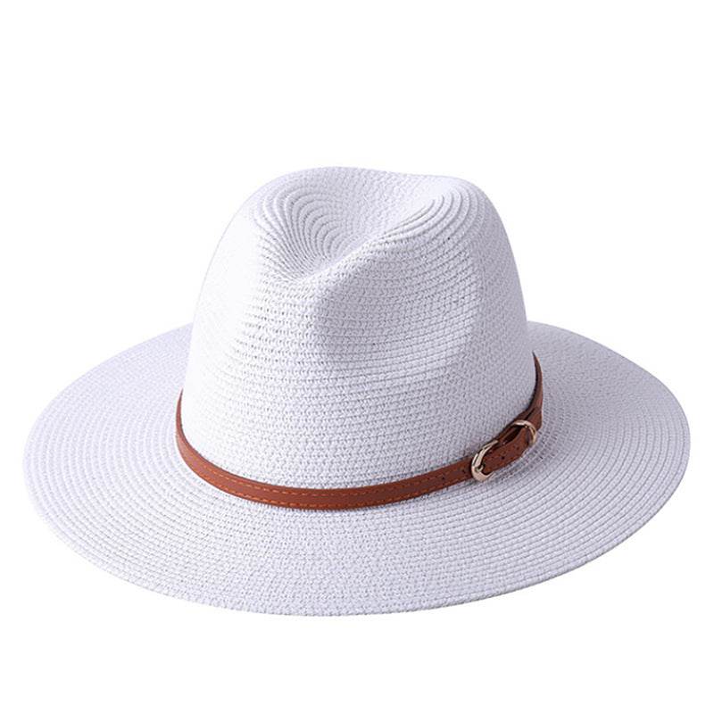 Buycenter Outdoor Sun-Proof Straw Hat - Large Brim, Fashionable & Breathable - Buy Center