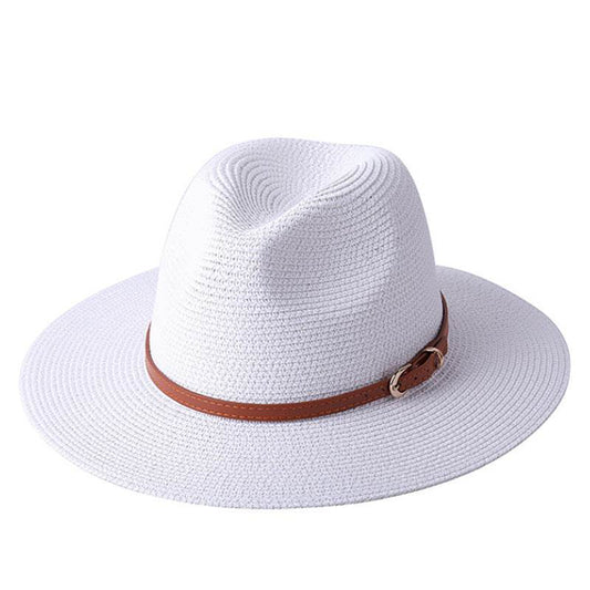 Buycenter Outdoor Sun-Proof Straw Hat - Large Brim, Fashionable & Breathable - Buy Center