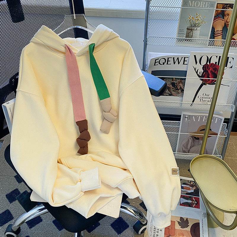 Plus Size Women's Fleece-Lined Hoodie - Warm & Trendy Pullover - Buy Center