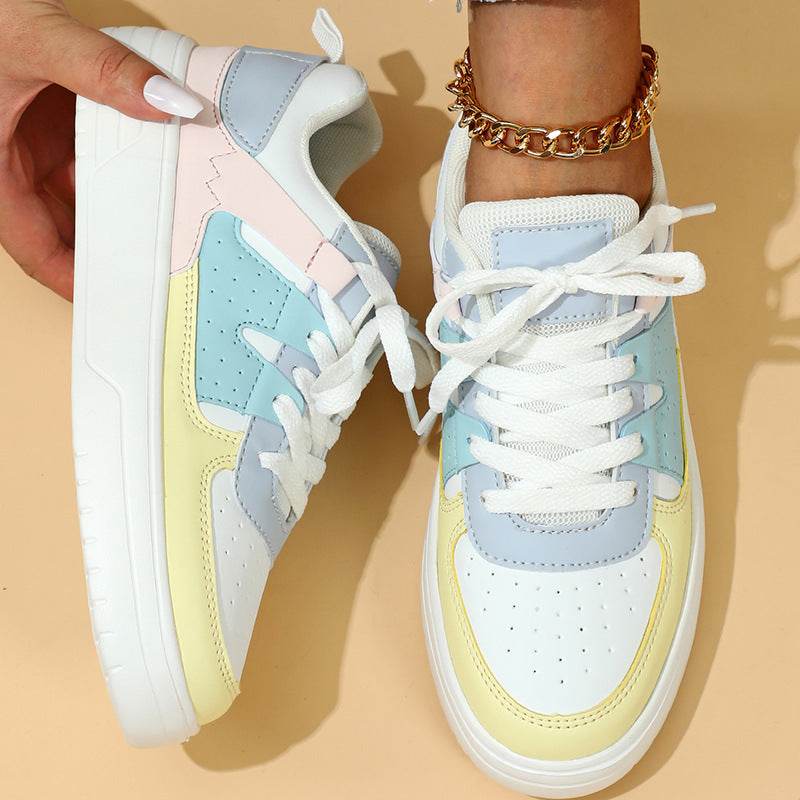 Trendy Fashion Platform Sneakers - Comfortable Casual Shoes for Couples - Buy Center