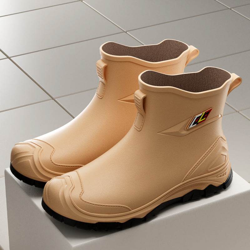 Non-Slip Wear-Resistant Rain Shoes for Men - Trendy Outdoor Boots 2025 - Buy Center