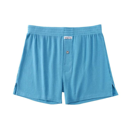 Men's Cotton Sports Shorts - Breathable Comfort in Solid Colors - Buy Center