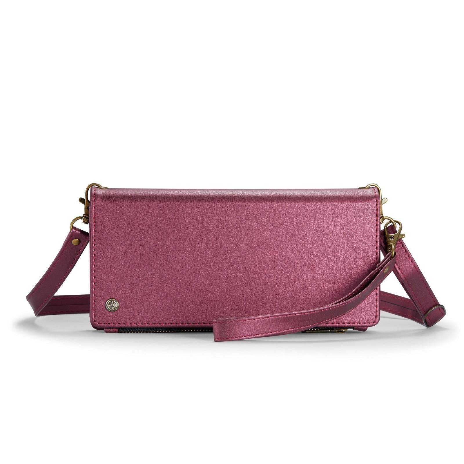 Universal Leather Wallet Case - Crossbody Phone Holder, Stylish & Functional - Buy Center