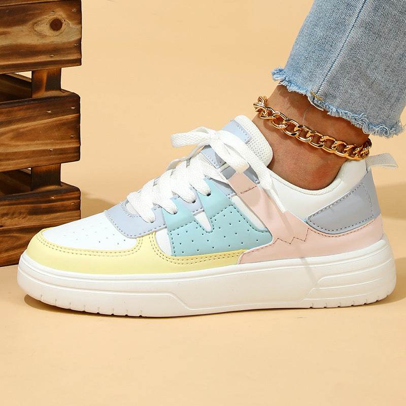 Trendy Fashion Platform Sneakers - Comfortable Casual Shoes for Couples - Buy Center