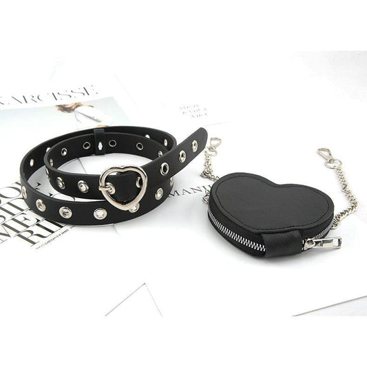 Mini Love Heart Belt Bag - Stylish Waist Accessory for Women 2025 - Buy Center