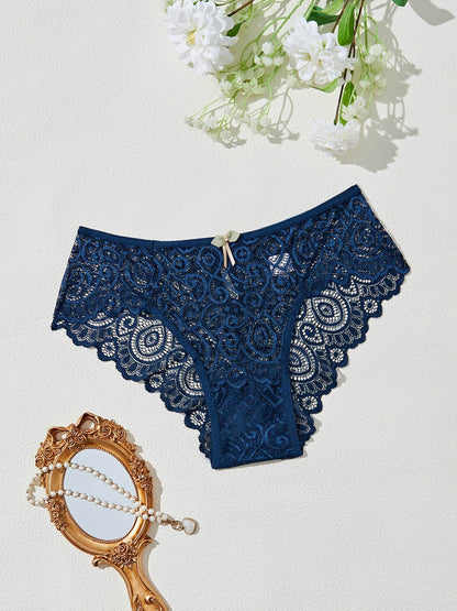 Women's Breathable Traceless Briefs - Stylish Lace Shorts for Comfort - Buy Center