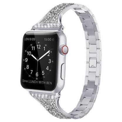 Three-Bead Stylish Stainless Steel Strap for Apple Watch - Trendy Looks - Buy Center