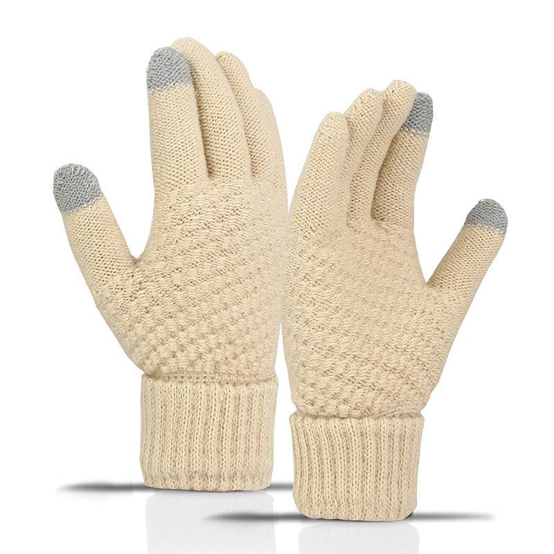 Women's Fleece-Lined Cycling Gloves - Windproof & Touch Screen Friendly - Buy Center