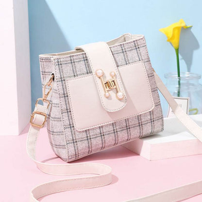 Buycenter One-Shoulder Crossbody Bag - Fashionable Urban Bucket Style - Buy Center