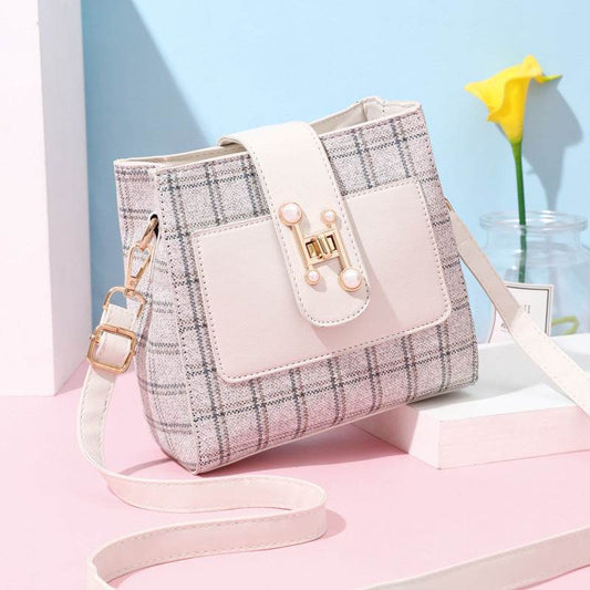 Buycenter One-Shoulder Crossbody Bag - Fashionable Urban Bucket Style - Buy Center