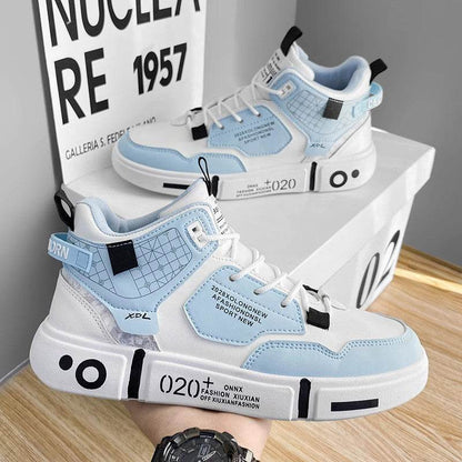 High-Top Summer Basketball Sneakers - Breathable, Stylish Flats for All - Buy Center