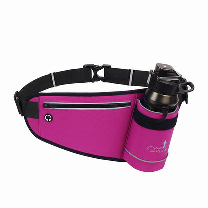 Waterproof Fitness Running Waist Bag - Adjustable for Outdoor Sports - Buy Center