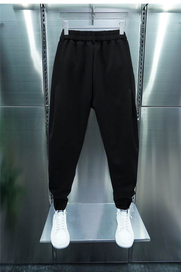 Casual Cropped Harem Pants for Teens - Trendy Loose Tapered Style - Buy Center