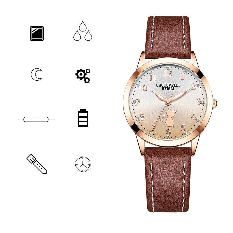 Cute Cartoon High School Student Watch - Trendy Style for Boys & Girls - Buy Center