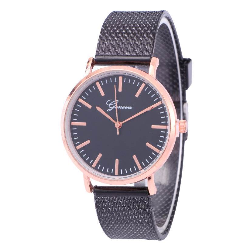 Geneva Minimalist Women's Watch - Elegant Design & Thin Mesh Belt - Buy Center