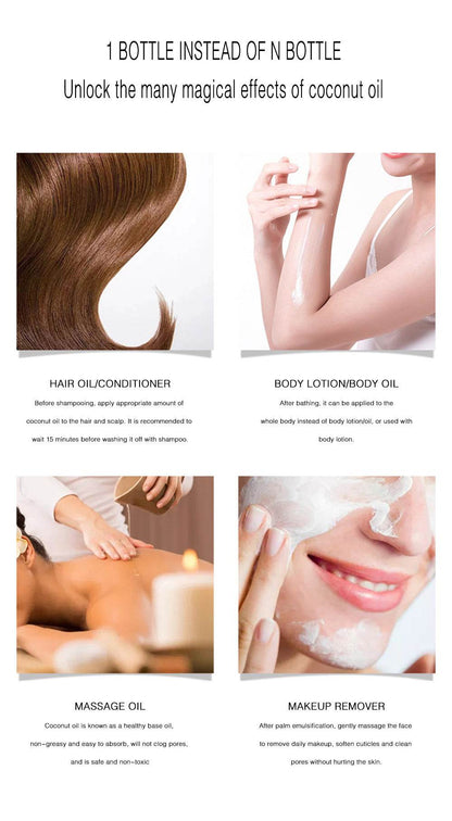 Coconut Skin Care Essential Oil - Deep Hydration for Glowing Skin - Buy Center