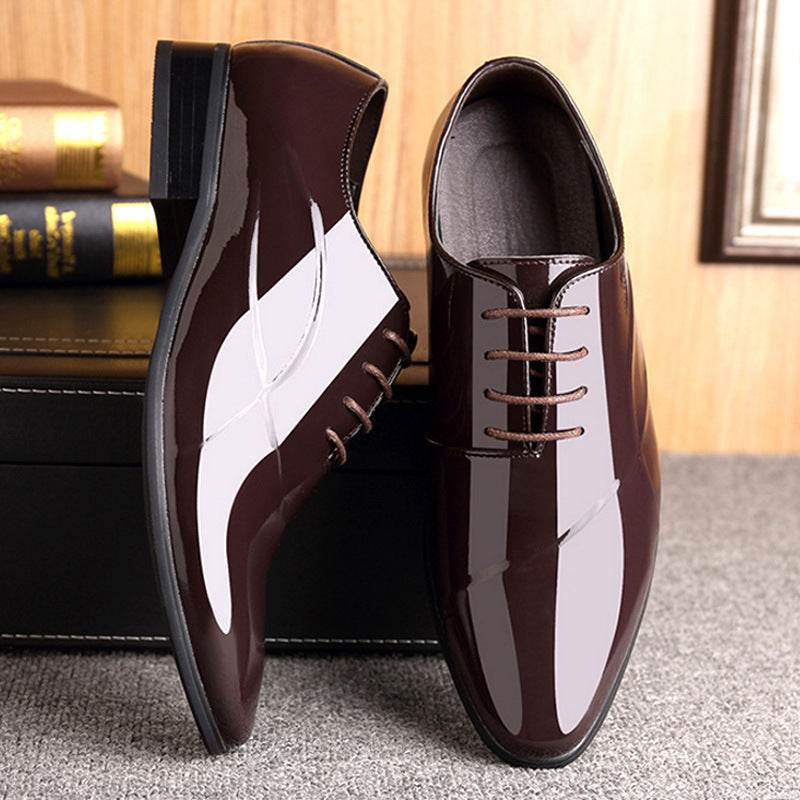 Youth Lace-Up Plus Size Men's Formal Shoes - Trendy & Versatile Styles - Buy Center