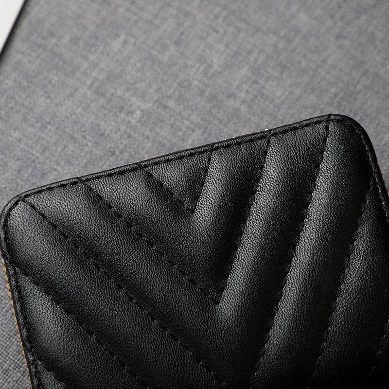 Stylish PU Leather Wallet for Women - 11 Card Slots, Anti-Theft Design - Buy Center