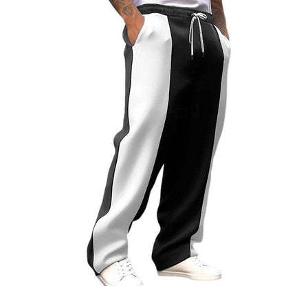 Men's Casual Loose Trousers - Comfortable Polyester Fiber Pants - Buy Center