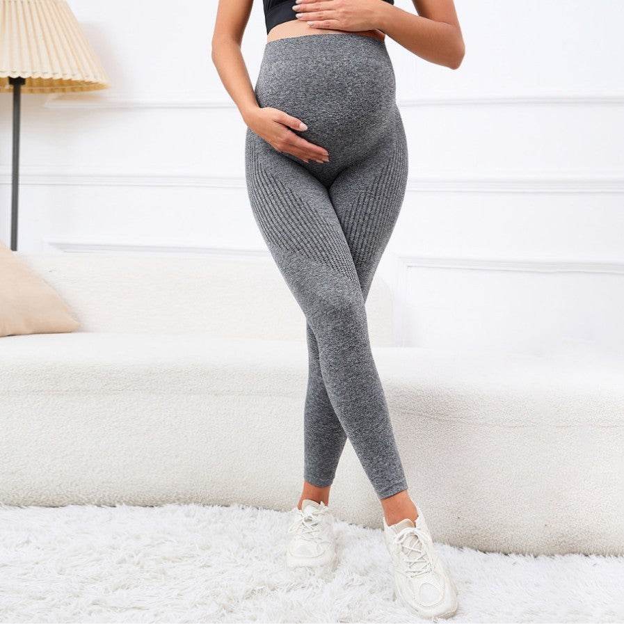 High Waist Pregnancy Yoga Pants - 3D Belly Support for Ultimate Comfort - Buy Center