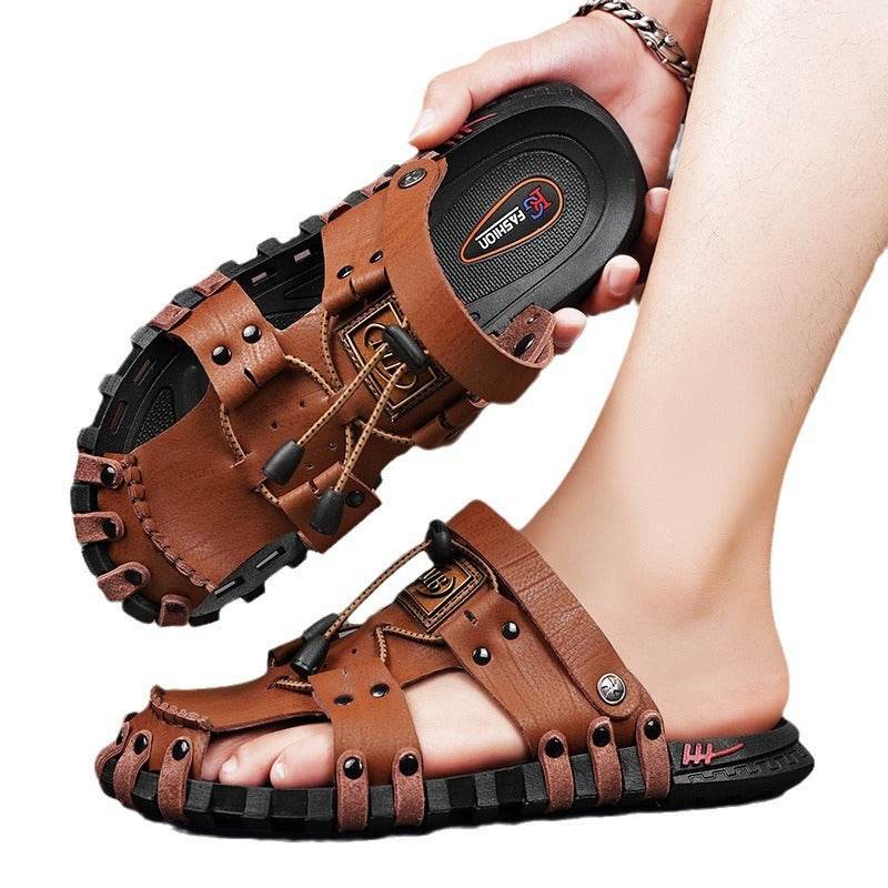 Men's Anti-Slip Outdoor Sandals - Breathable Comfort & Durable Design - Buy Center