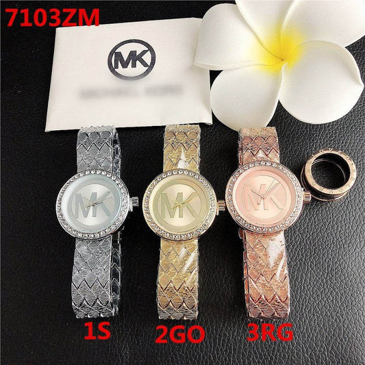 Elegant Diamond Quartz Watch for Women - Stylish Stainless Steel Band - Buy Center