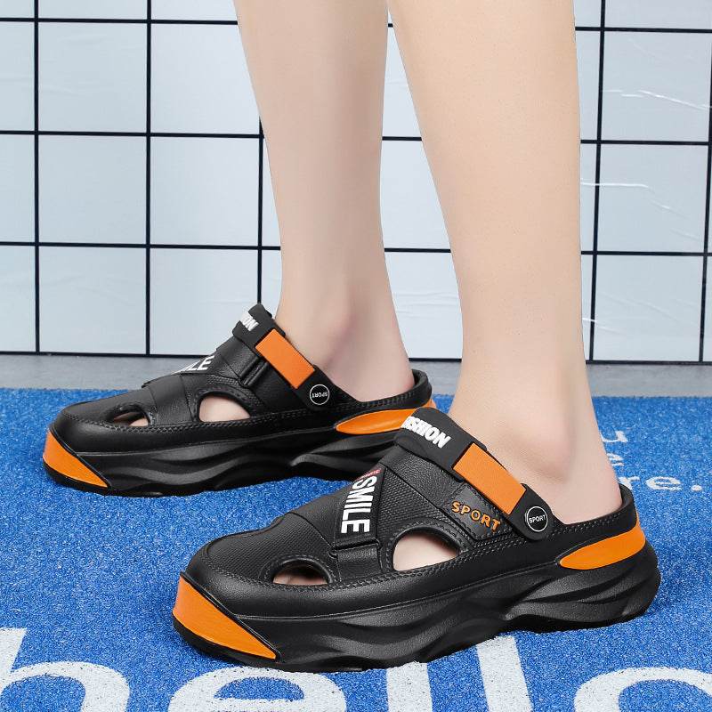 Men's Summer Beach Sandals - Waterproof Non-Slip Platform Slippers - Buy Center