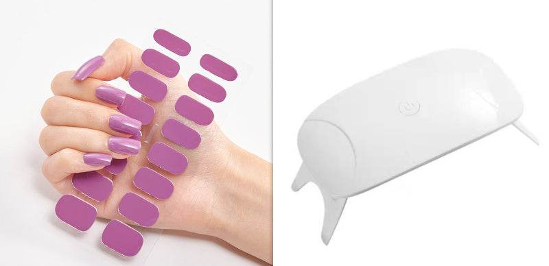 Waterproof Letter Color Nail Stickers - Long Lasting Stylish Designs - Buy Center