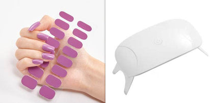 Waterproof Letter Color Nail Stickers - Long Lasting Stylish Designs - Buy Center