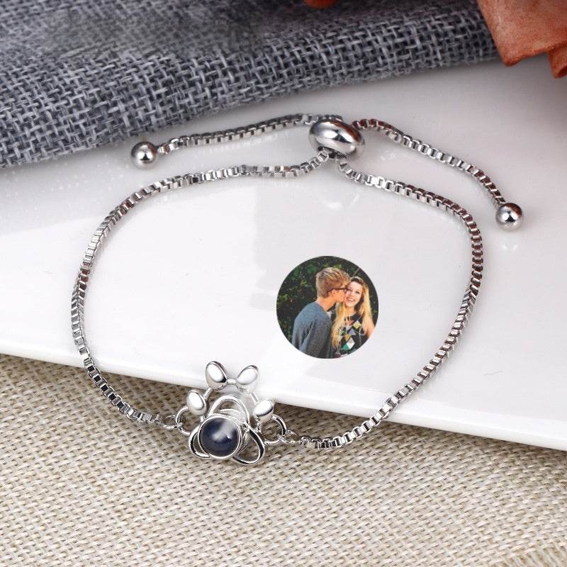 Customized Animal Bracelet - Micro Carved Dog Claws for Couples in Copper - Buy Center