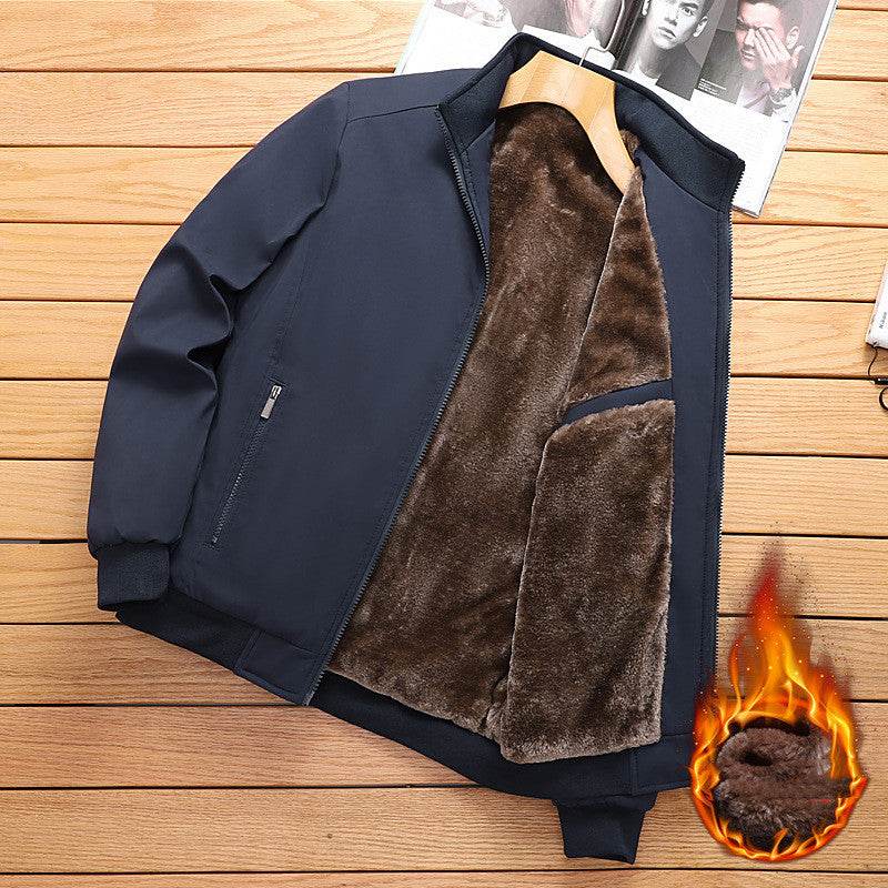 Stylish Business Casual Male Jacket - Genuine Leather Winter Coat 2025 - Buy Center