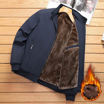 Stylish Business Casual Male Jacket - Genuine Leather Winter Coat 2025 - Buy Center