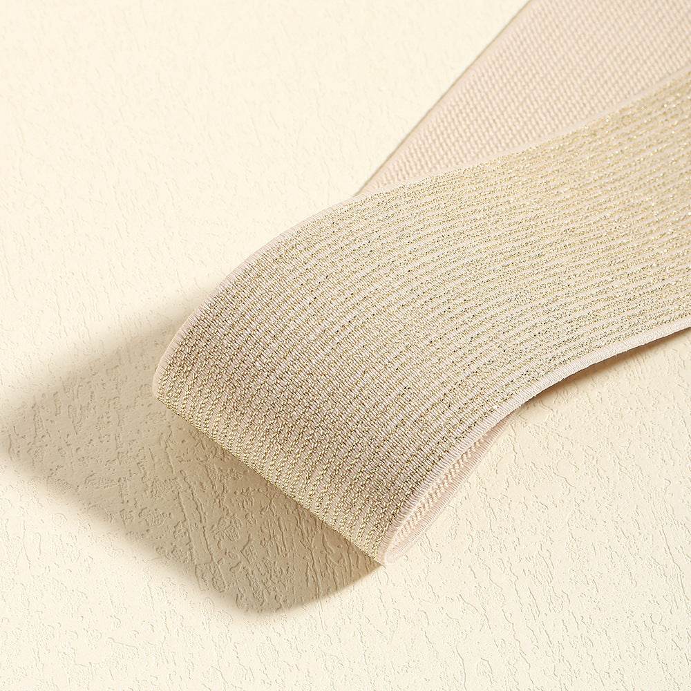 Women's Bohemian Metal Circle Belt - Adjustable Elastic Fashion Accessory - Buy Center