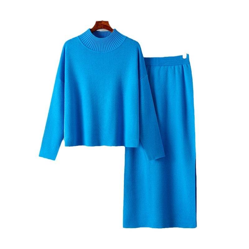 Buycenter Women's Fashion Two-Piece Sweater Set - Stylish & Comfortable - Buy Center