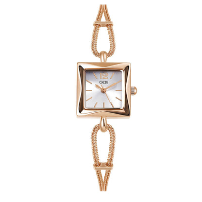 Buy Center Antique Style Square Plate Bracelet Watch - Fashion & Waterproof - Buy Center