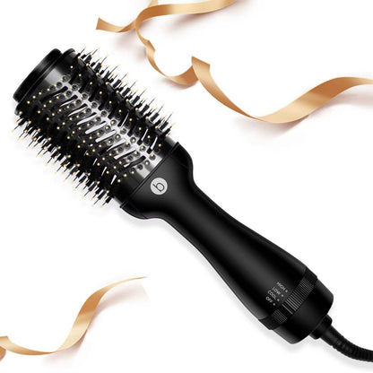 3-in-1 Hot Air Comb Brush - Electric Hair Dryer & Straightener 2025 - Buy Center