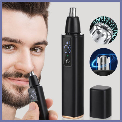 Men's Electric Nose Hair Trimmer - Rechargeable with Digital Display - Buy Center