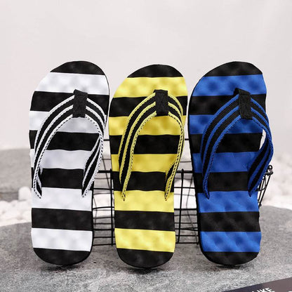 Summer Men's Flip Flops - Casual Color Matching Beach Sandals 2025 - Buy Center