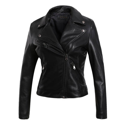 European American Leather Slim Coat - Trendy Tassel Detail & Oblique Zip - Buy Center
