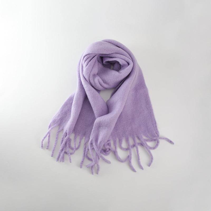 All-Match Cashmere-Like Tassel Scarf for Women - Warm & Stylish Accessories - Buy Center