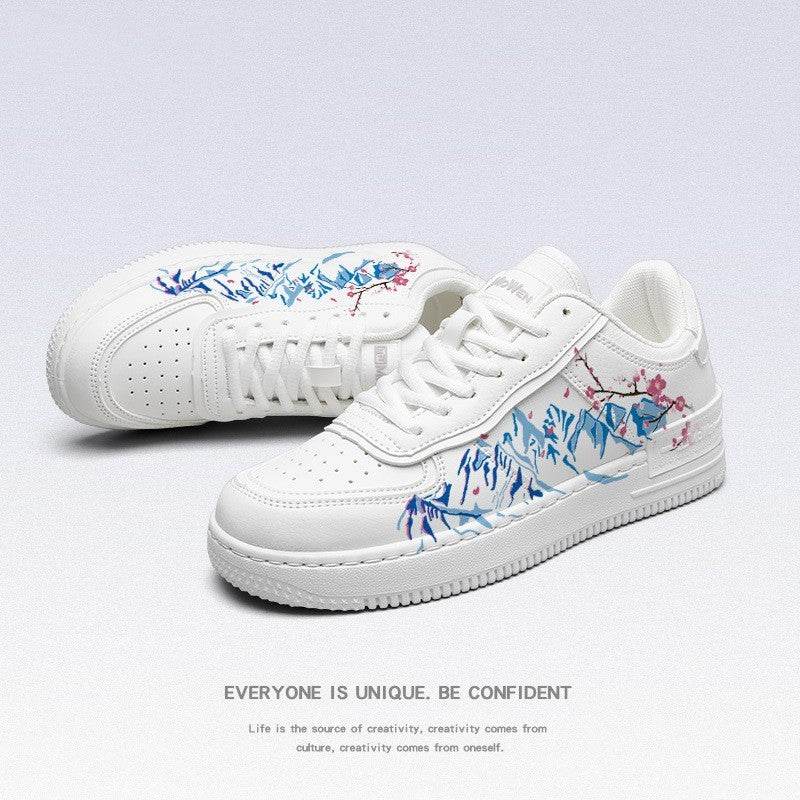 Buycenter Vintage Chinese Style Vulcanize Shoes - Comfortable Round Toe - Buy Center