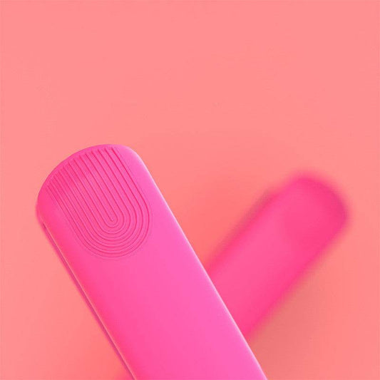 Pink Dual-Use Hair Straightener & Curling Iron - Infrared Technology - Buy Center