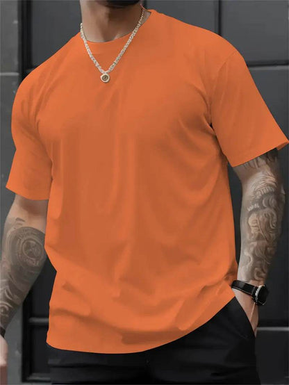 3D Printed Loose T-Shirt - Short Sleeve Round Neck in Various Colors - Buy Center