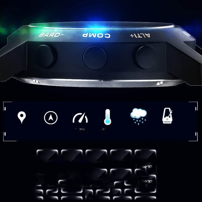 Buy Center Men's Smart Watch - Outdoor Sports, Waterproof, Multifunctional - Buy Center