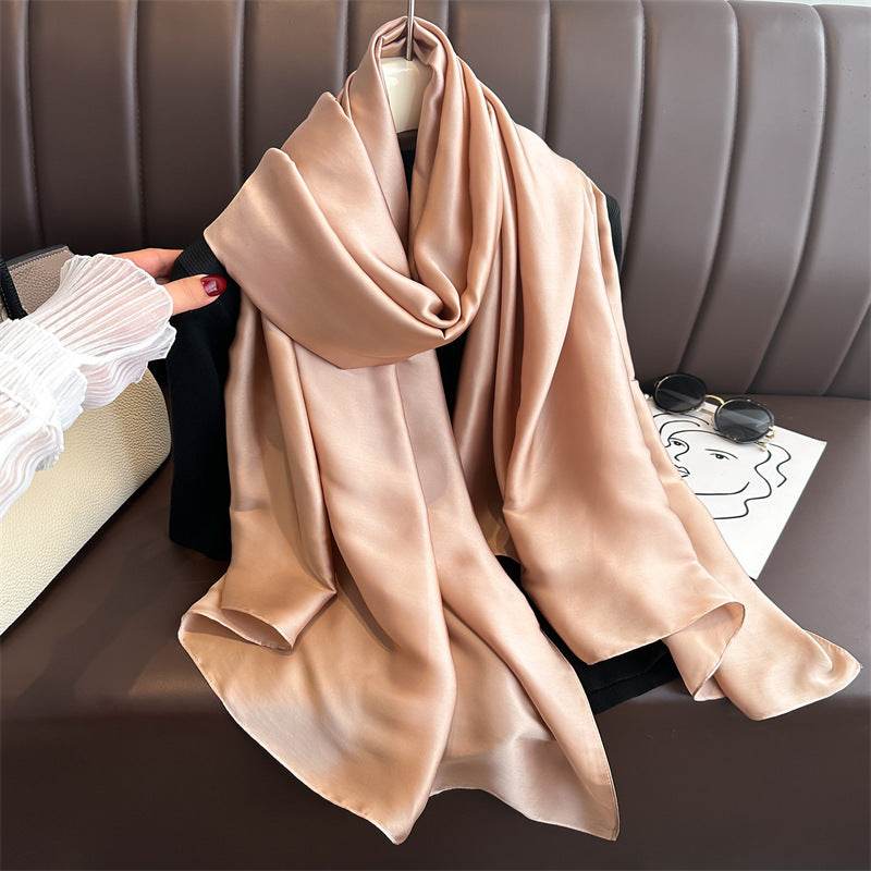 Pure Color Long Scarves - Women's Spring Autumn All-Match Accessory - Buy Center